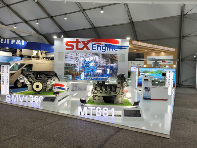 STX엔진은 ‘서울 ADEX 2021’에서 K9 자주포 및 K1A2 전차 국내 개발 디젤 엔진을 일반에 처음으로 공개한다