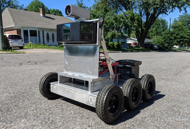 커브사이드 탐지 로봇 차량인 LeddarTech의 Wheel-E™가 Autotech Council Science Fair에서 공개된다