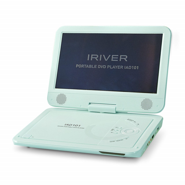 아이리버가 휴대용 DVD플레이어 신모델 IAD101을 출시했다