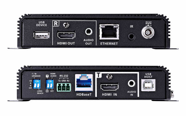 에이텐의 TRUE 4K HDMI·USB HDBaseT 3.0 트랜시버 VE1843