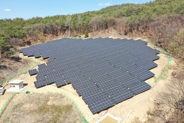 바이와알이가 한국 첫 태양광 프로젝트를 성공적으로 완공하고 상업 운전을 시작했다