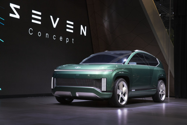 2021 LA 오토쇼에서 공개된 현대차 전기 SUV 콘셉트카 ‘세븐’