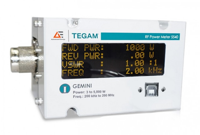 Advanced Energy가 발표한 GEMINI™ 5540A Rf Power Meter