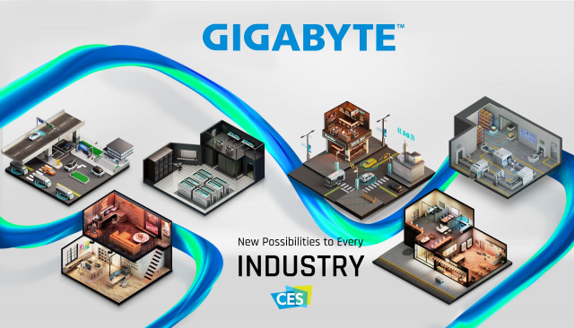 GIGABYTE Revisits CES and Invites Participants to Explore Industries From a Different Perspective
