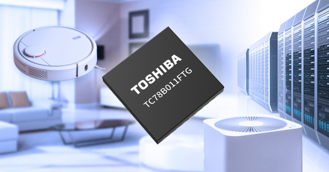 Toshiba Launches Hall Sensorless Sine-Wave Drive Three-Phase Brushless DC Motor Control Pre-Driver I...