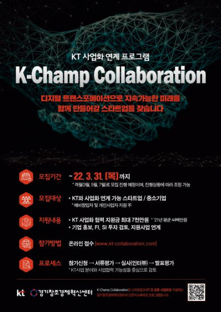 2022 K-챔프 콜라보레이션 웹 포스터