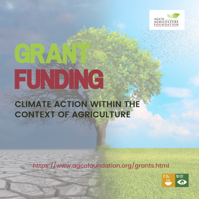 AGCO Agriculture Foundation Launches New Grant Application