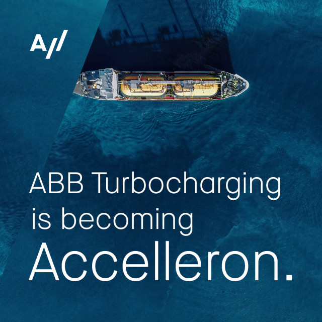 ABB 터보차저 사업부의 신규 브랜드 이름 ‘액셀러론(Accelleron)’이 공개됐다