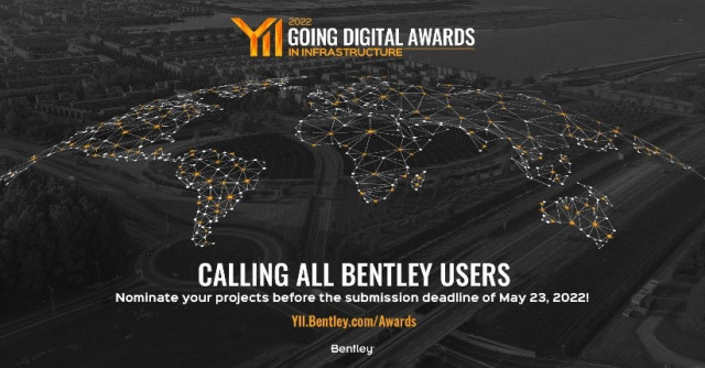 Bentley Systems Issues Call for Nominations for the 2022 Going Digital Awards in Infrastructure