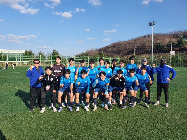 2022 대학축구 U-리그에 출전한 장안대학교 축구부