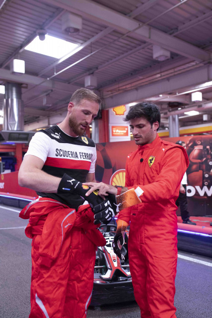 PUMA: Football Meets Motorsport in Madrid - Jan Oblak and Carlos Sainz Talk About Their Passion for ...