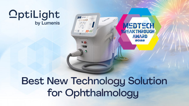 Lumenis OptiLight Wins 2022 MedTech Breakthrough Award: Best New Technology Solution for Ophthalmolo...