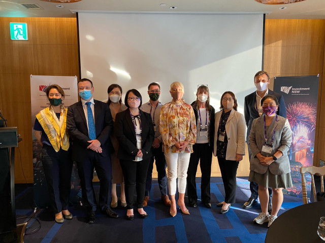 바이오코리아 2022의 호주 뉴사우스웨일즈 쇼케이스에 참여한 호주 기업