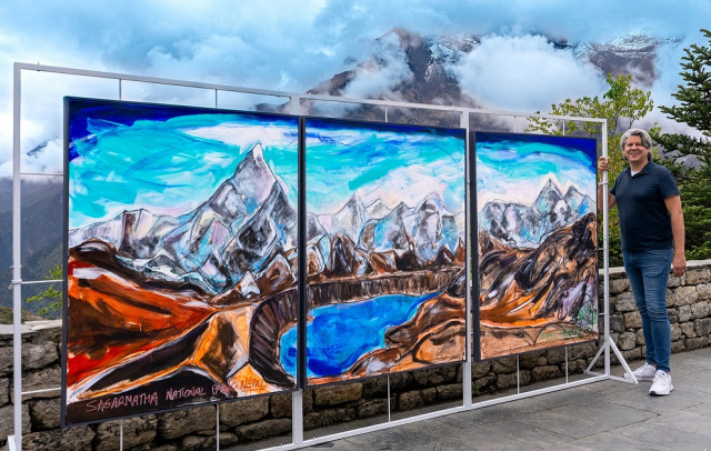 On ‘International Mount Everest Day’ (29th May) ‘The Art Maze’, by Curator Marcus Schaefer, Unveils ...