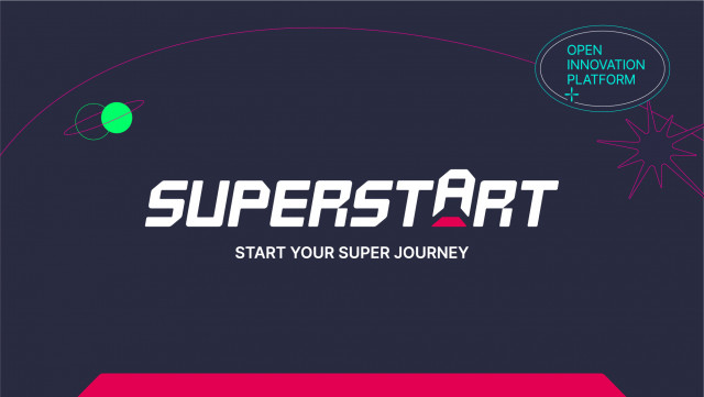 LG그룹의 스타트업 오픈이노베이션 플랫폼 ‘SUPERSTART’ 로고