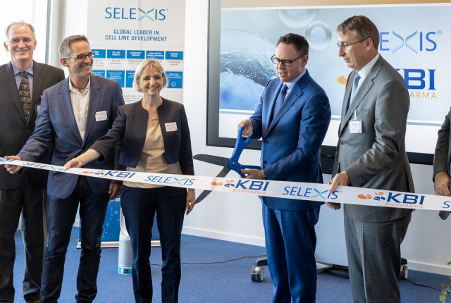 KBI Biopharma and Selexis Hold Joint Ribbon Cutting of the Expanded State-of-the-Art Facility in Gen...