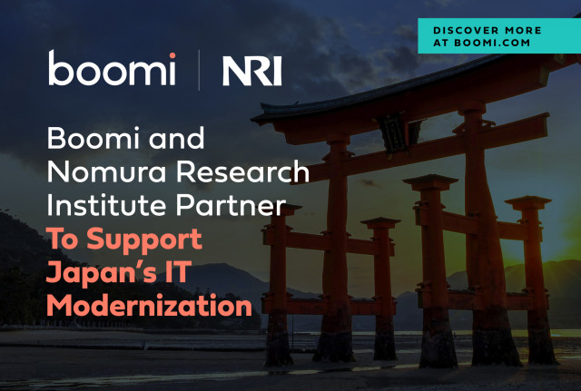 Boomi And Nomura Research Institute (NRI) Partner To Support Business Digitalization Across Industri...