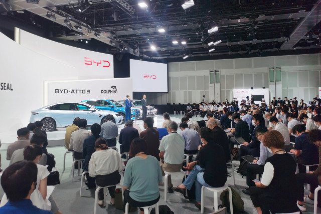 BYD Hits the Japanese Passenger Vehicle Market with Three EV Models