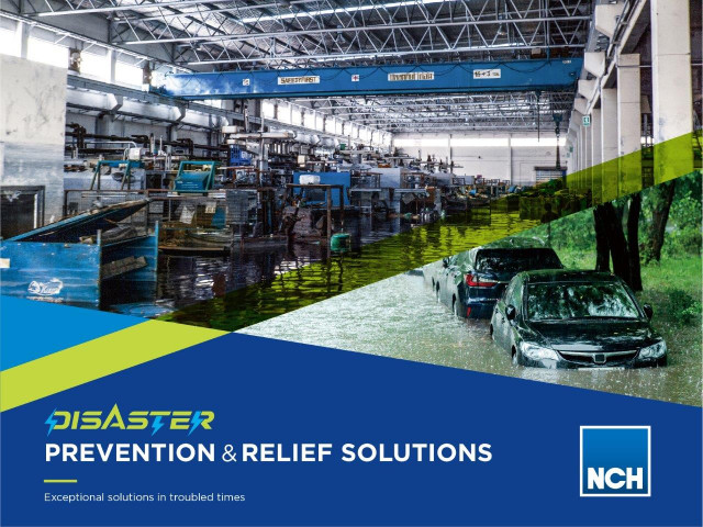NCH코리아가 ‘재난 재해 대응 홍수 피해 설비 복구 프로그램’을 발표했다