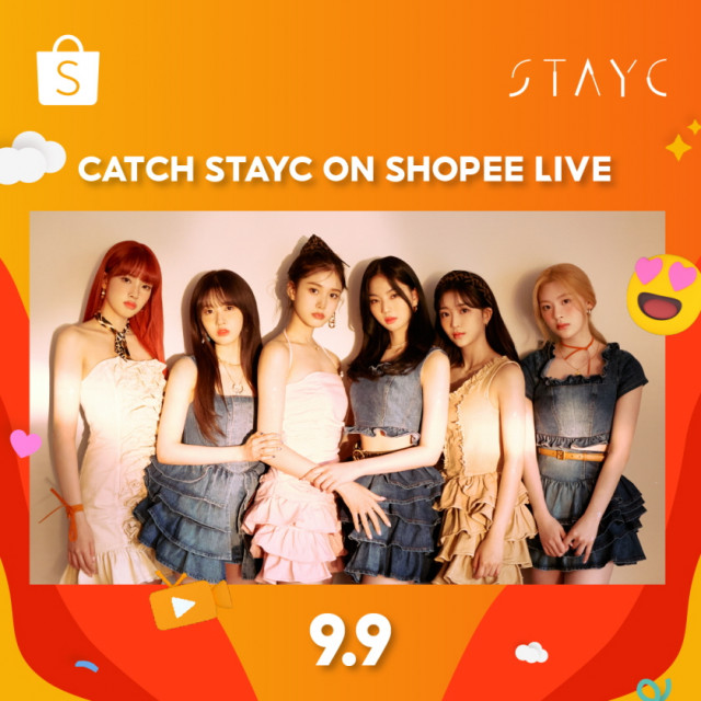 ‘쇼피 9.9 슈퍼 쇼핑데이’에서 스테이씨(STAY C)의 단독 온라인 콘서트가 진행될 예정이다