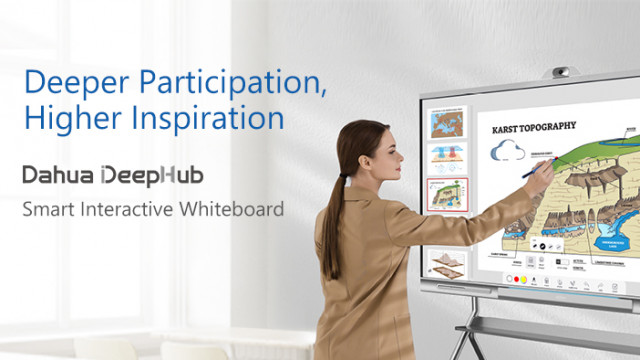 Dahua Technology Brings Full-range DeepHub Smart Interactive Whiteboard for Digital Education and In...