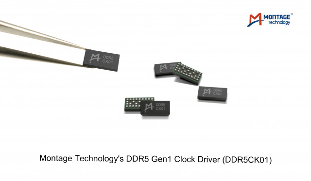 Montage Technology Delivers World’s First Gen1 DDR5 Clock Driver Engineering Samples
