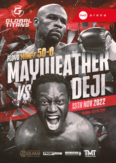 Floyd Mayweather vs Deji to headline Global Titans Fight Night in Dubai