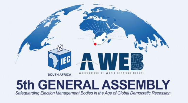 제5차 A-WEB 총회 로고 (사진=남아공 선거위원회(IEC))