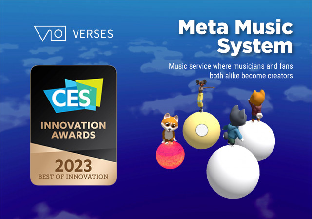 CES 2023 스트리밍 부문 최고혁신상을 받은 버시스의 메타 뮤직 시스템