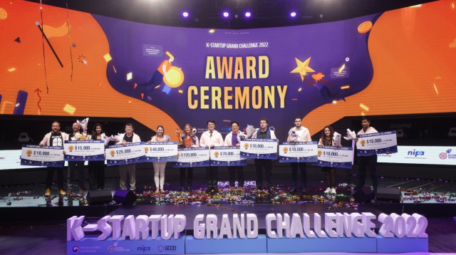 K-Startup 그랜드 챌린지 2022 데모데이 수상자 10팀