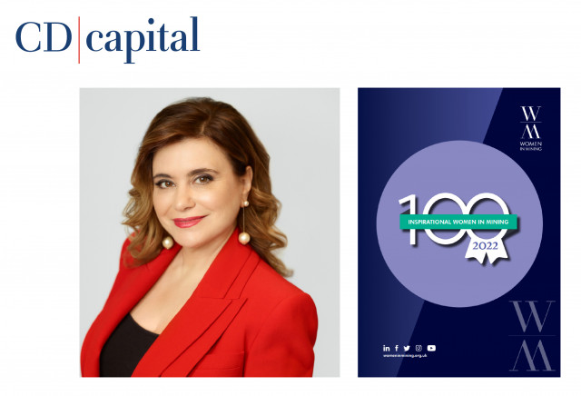 CD Capital’s Carmel Daniele Successfully Nominated in 2022’s Edition of “100 Global Inspirational Women in Mining” (WIM100)