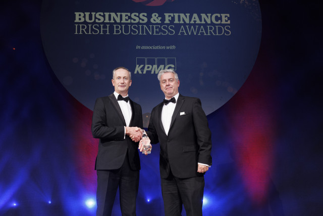 FINEOS Wins Elevation Award at Business & Finance Awards