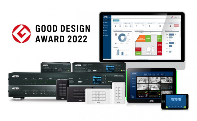 에이텐이 출시한 컨트롤 시스템이 굿 디자인 어워드(GOOD DESIGN AWARD) 2022에 선정됐다