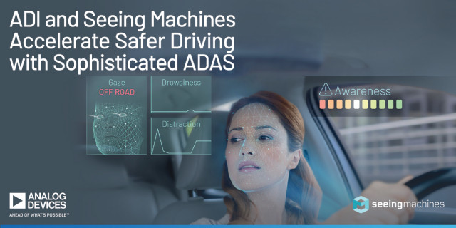 아나로그디바이스가 첨단 ADAS를 통한 주행 안전 강화 위해 씨잉 머신즈와 협업한다
