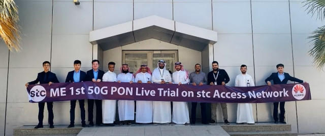 화웨이는 사우디 텔레콤 컴퍼니(stc) 그룹과 협력해 중동지역 최초로 광 네트워크에서 50G PON 검증 테스트를 성공적으로 마쳤다