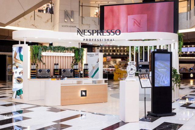 네스프레소 프로페셔널이 ‘스타벅스 바이 네스프레소 프로페셔널’ 커피 체험존을 오픈했다