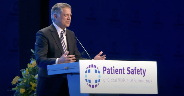 Joe Kiani Provides Keynote at the 5th Annual Global Ministerial Summit on Patient Safety
