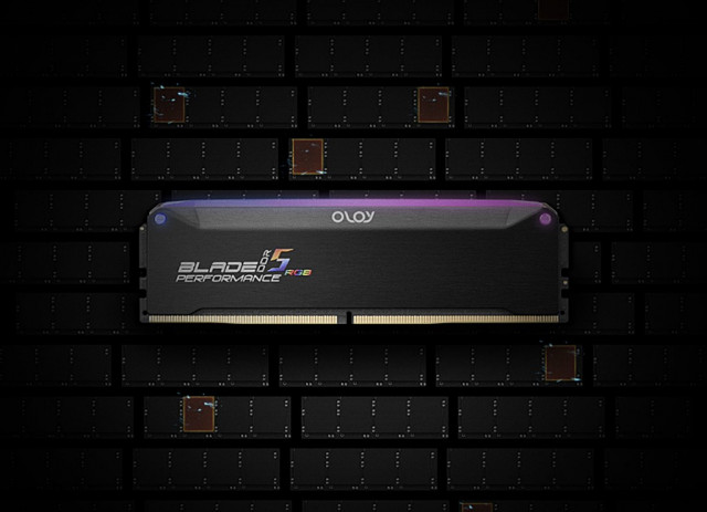 올로이앤코가 올로와이(OLOy) DDR5-5600 CL36 BLADE RGB Black 메모리 패키지 모델을 정식 출시했다