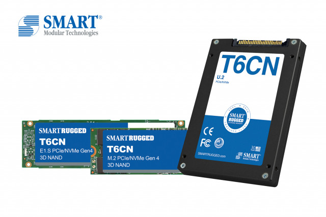 T6CN SSD 제품군은 국방, 산업 및 통신 애플리케이션을 위한 비용 경쟁력 있는 고성능 솔루션을 제공한다