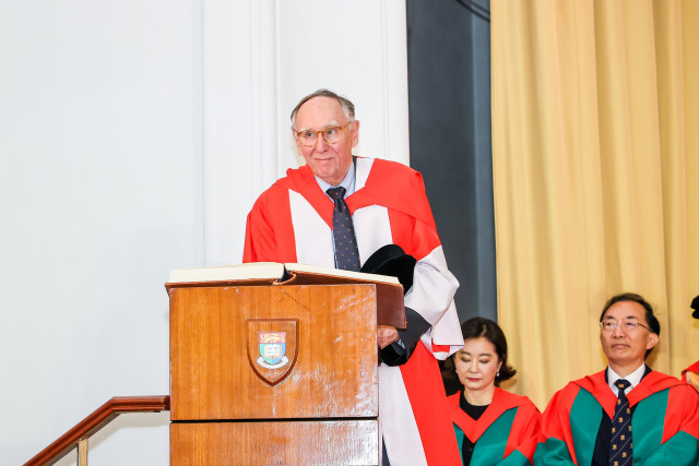 Jack Dangermond Receives Honorary Doctor of Science Degree from The University of Hong Kong