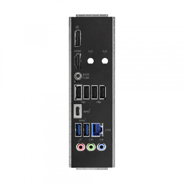 USB는 전면 확장 대응 3.2 Type-C(20Gbps)와 리어 확장 대응 3.2 Type-C를 기본으로 제공하며, Type-A와 USB 2.0 규격까지 다양한 멀티미디어 장비 연동성과 폭넓은 호환성도 보장한다. 또한 내장 그래픽 코어 활용성을 높이기 위해 디스플레이 포트 1.4, HDMI 2.1 규격 그래픽 출력 포트도 갖췄다