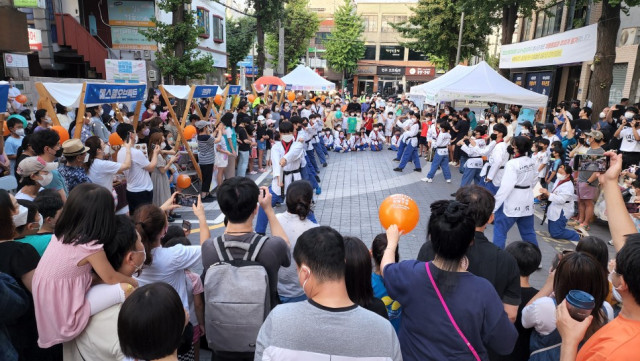 2022년 남이동길 브랜드 축제, 아이맘태권도 시범공연