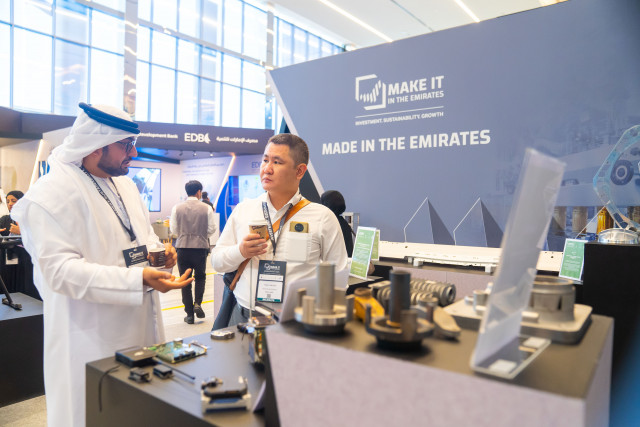 Sideline of Make It In The Emirates Forum (Photo: AETOSWire)