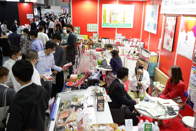 제6회 일본 식품 무역 전시회 전경