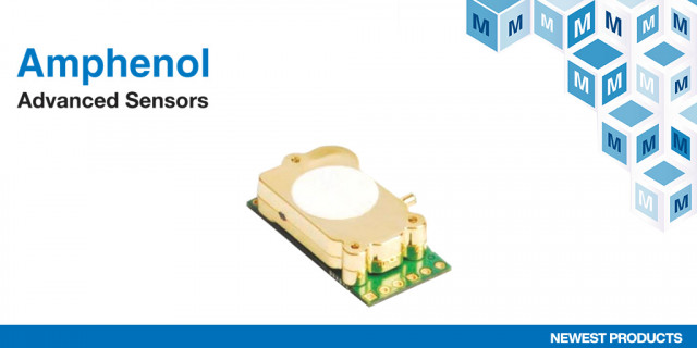 마우저, HVAC 애플리케이션을 위한 암페놀의 Telaire T6793 고정밀 NDIR 이산화탄소 센서 제품 공급