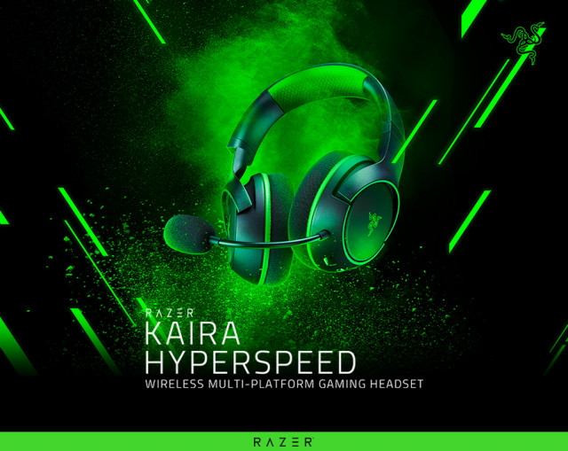 레이저가 신제품 ‘레이저 카이라 하이퍼스피드 Xbox 라이선스(Razer Kaira Hyperspeed Xbox Licensed)’ 헤드셋을 출시했다