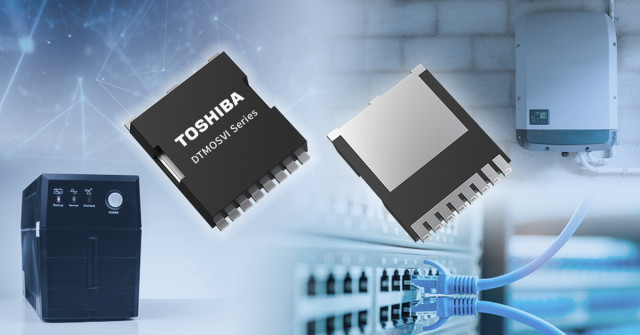 Toshiba: 600V N-channel power MOSFET TK055U60Z1 in the DTMOSVI Series. (Graphic: Business Wire)