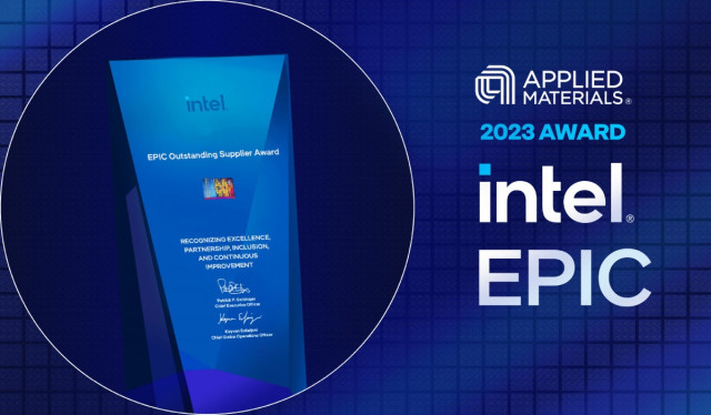 어플라이드 머티어리얼즈, 2023년도 인텔 협력사 다양성 부문 ‘EPIC 최우수 협력사 어워드’ 수상