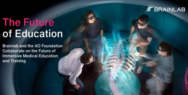 Brainlab and the AO Foundation Collaborate on the Future of Immersive Medical Education and Training...