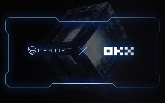 CertiK이 OKX의 보안 감사를 완료했다고 발표했다